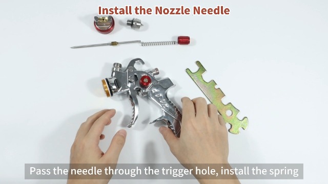 YUZES HVLP Spray Gun Kit – 4 Nozzles (1.4/1.7/2.0/2.5mm), Auto